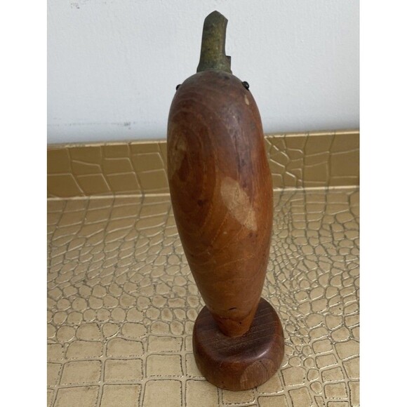 Wood Bird Standing Bottle Cap Opener Unique Brass Home Kitchen - Picture 4 of 6